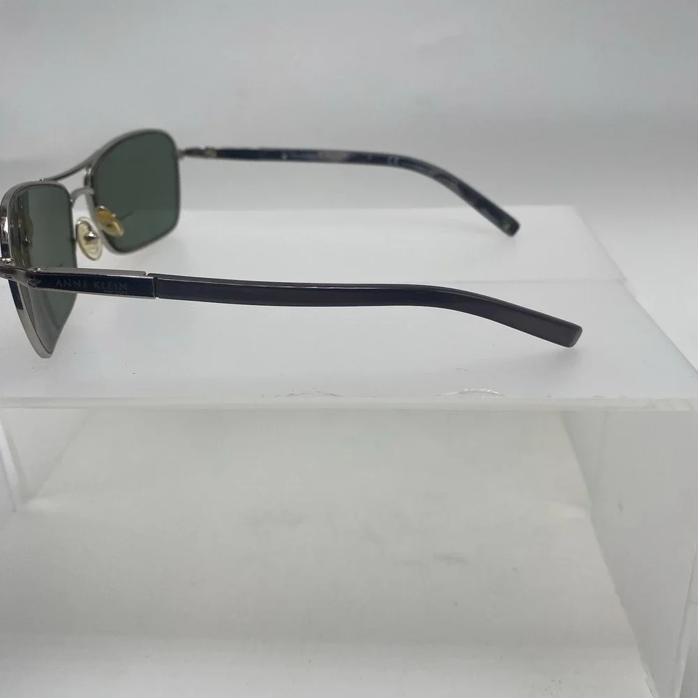 Anne Klein Sunglasses Women FRAME ONLY AK4124 58-16-130 Silver Brown 691 - Picture 14 of 16